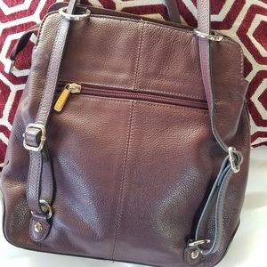 Hexagona of Paris Handbag / straps can be used as backpack.